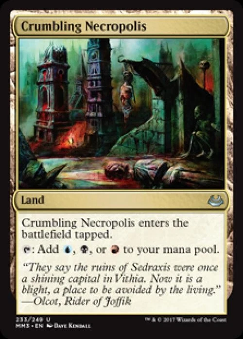 Crumbling Necropolis - Near Mint MTG Modern Masters 2017 - Image 1 of 1