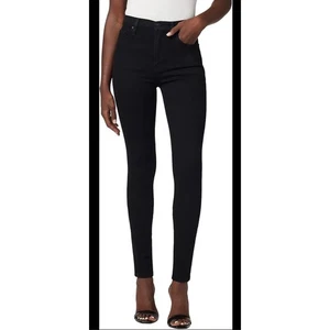 Hudson Barbara High Rise Super Skinny Jeans schwarz Gr. 31 Stretch Denim - Bild 1 von 12