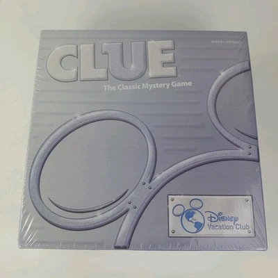 Disney Vacation Club Edition CLUE Classic Mystery Board Game Sealed New - Image 1 of 4