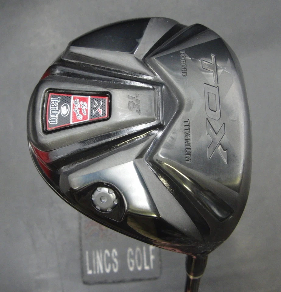 TearDrop X TDX 10° Driver Stiff Graphite Shaft Tear Drop Grip - Image 1 of 4
