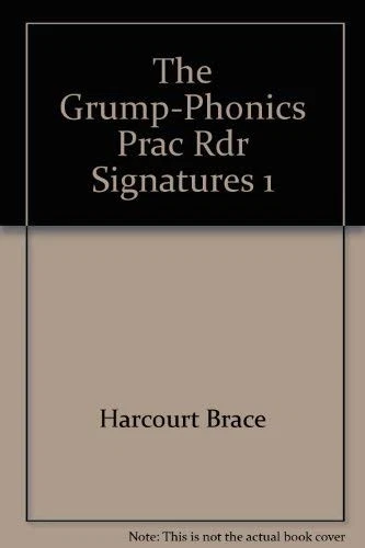The Grump-Phonics Prac Rdr Signatures 1 by Harcourt Brace Foto 1 de 1