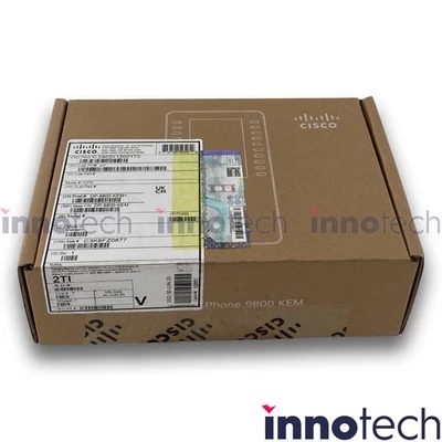 Cisco DP-9800-KEM Desk Phone 9800 Serie Key Expansion Module IP Phone New Sealed - Image 1 of 3