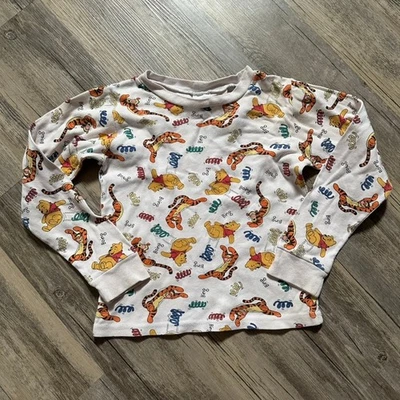 De Colección Winnie the Pooh Disney Pijama Camisa Top AOP Tigger Pooh Talla 6 LEER Foto 1 de 4
