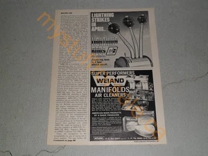 1982 HURST LIGHTNING RODS AD - Bild 1 von 1