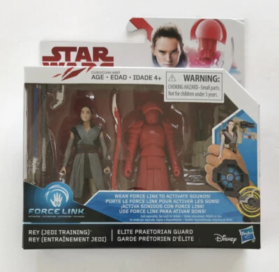 Disney Star Wars The Last Jedi Force Link Rey & Elite Praetorian Guard Paquete de 2  Foto 1 de 2
