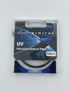 Promaster Digital UV Precision Optical Filter 58mm Lens Made in Japan - Picture 1 of 6