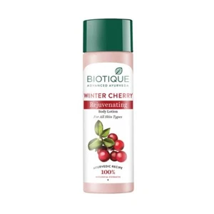 Biotique Winter Cherry Body Lotion For All Skin Types 190ml - Picture 1 of 8