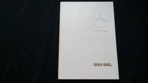1966 Original Mercedes Benz 300SEL 300 SEL brochure brochure - Picture 1 of 12