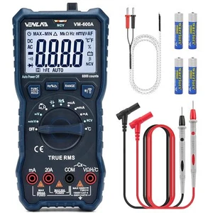 Venlab Tester 6000 Count Digital Multimeter Diode Battery Powered - Picture 1 of 7