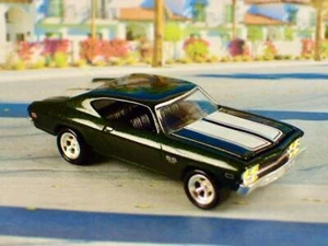 2nd Gen 1969 Chevrolet Chevelle SS 396ci V8 Muscle Car 1/64 Scale Ltd Edition C - Picture 1 of 5