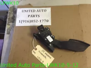 03 04 NISSAN MAXIMA ACCELERATOR GAS PEDAL - Picture 1 of 6