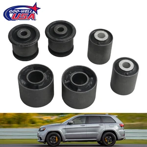 Control Arm Bushing Lower Set 6 for 2016-2020 Dodge Durango Jeep Grand Cherokee - Picture 1 of 10