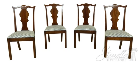 L32823EC: Set Of 4 STATTON Centennial Cherry Dining Chairs Cover