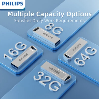 Philips Genuine 8G/16G/32G/64G/128G Multi-capacity High-speed Flash Drive - Image 1 of 4