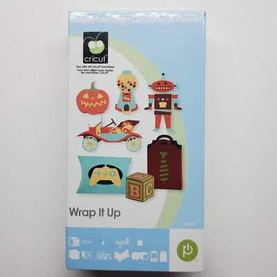 Cricut завернуть его картридж ярлыки коробки карты путешествий цветы ссылка статус неизвестный - Изображение 1 из 4