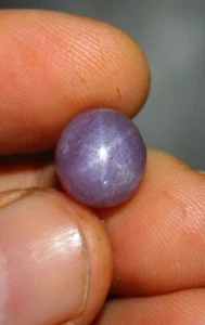 Piedra preciosa de zafiro rubí estrella, cabujón estrella rubí ovalado natural, 6 rayos, 10,85 quilates - Imagen 1 de 3