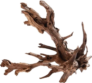 Legno naturale grande alla deriva lungo 13-17" per decorazione acquario e rettili - Foto 1 di 12