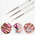 3Pcs MTSSII Nail Art Liner Brush Set Detail Drawing Liner Painting Pen Tools DIY
