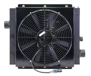 Mobiler Hydraulikölkühler Lüfter & Verkleidung Modell DC-20 (12 Volt mit OC-63) mit oder - Bild 1 von 7
