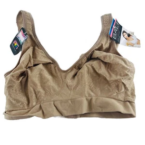 Bali Cool Comfort Bra Size XL Style 3484 Wirefree Beige Nude NWT - Picture 1 of 7