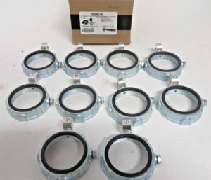 (Box of 10) Appleton GIB-200L-4AC 2" Conduit Insulated Grounding Bushing w Lug - Picture 1 of 4