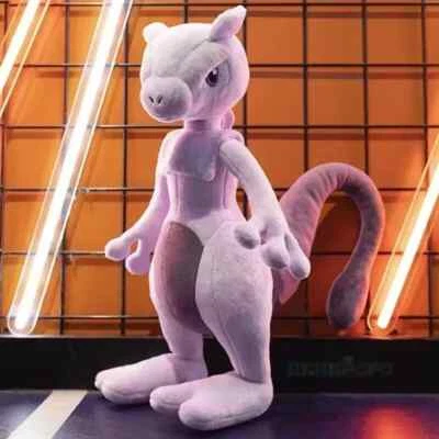 Pokemon Mewtu - Mewtwo XL Plüsch Figur Plüschtier Kuscheltier 37 cm Anime NEU - Bild 1 von 2