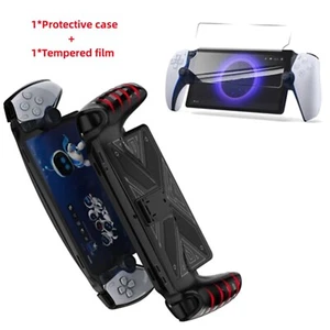 Protective Cover Stand & Screen Protector for PlayStation PS Portal Game Console - Foto 1 di 8