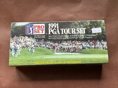 FACTORY SEALED 1991 PROSET PGA TOUR COMPLETE BOX SET OF 285 CARDS - Image 1 of 4