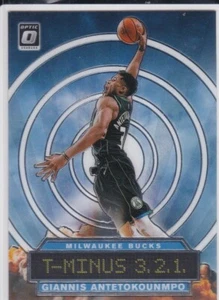 GIANNIS ANTETOKOUNMPO Donruss Optic T-MINUS 3,2,1 Bucks Card $$ NBA FINALS MVP! - Picture 1 of 2
