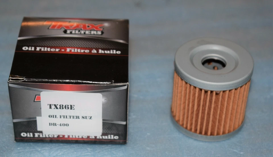 1 oil filter TRAX SUZUKI DRZ DR-Z 400 E S SM LTZ LTR 450 KAWASAKI KFX 400 - Image 1 of 1