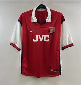 Arsenal Home Football Shirt 1998/99 Adults XL Nike C857 - Picture 1 of 5