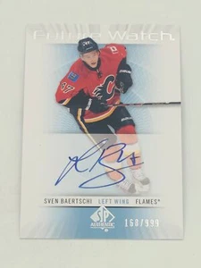 2012-13 SP Authentic #212 Sven Baertschi /999 RC Rookie - Foto 1 di 2
