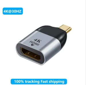 NEW USB Type C to Hdmi 4K 30Hz/60Hz Video Converter Adapter Connector - Picture 1 of 8