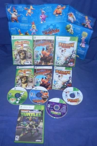 Xbox 360; Dadi e bulloni Banjo-Kazooie, Madagascar Escape 2, Rayman Origins, TMNT - Foto 1 di 6
