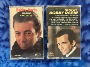 2 BOBBY DARIN CASSETTES - HITS BY & ALL-TIME FAVORITES (BOTH FACTORY SEALED) - Bild 1 von 2