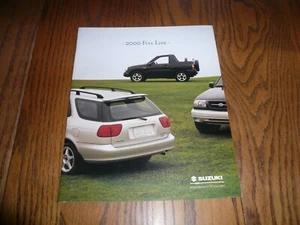 2000 Suzuki Full Line Sales Brochure - Vintage - Picture 1 of 5