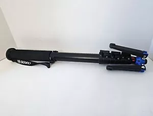 Benro A48FD Series 4 Aluminum Monopod 3-Leg Locking Base Camera Tripod - Picture 1 of 5
