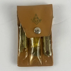 Freimaurer Freemason's Masonic Miniatur Werkzeug Set Schraubendreher Schraubenschlüssel - Bild 1 von 6
