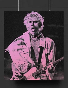 Póster rosa de ametralladora Kelly MGK - Imagen 1 de 1