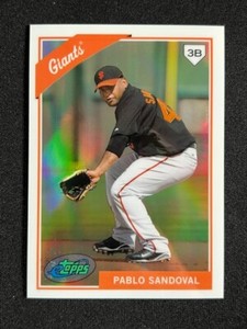 2009 eTopps Pablo Sandoval #22 Refractor SP /599 San Francisco Giants