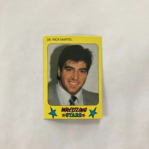 1986 Monty Gum Super Wrestling Stars card #38 Rick Martel - Picture 1 of 1