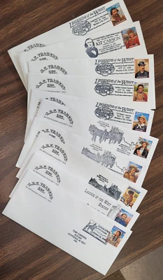 US FDC # 2869a-t 29c Legends of the West 10 covers A.R. C. Traders, Inc. (E81) - Image 1 of 4