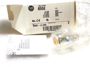 855E-LL10A ALLEN BRADLEY ÁMBAR PILA BOMBILLA DE REPUESTO NUEVO - Imagen 1 de 3