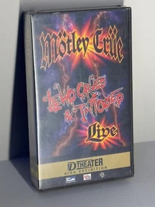 Motley Crue Lewd, Crued & Tatooed D Theater HD DVHS Sealed, New - Picture 1 of 3
