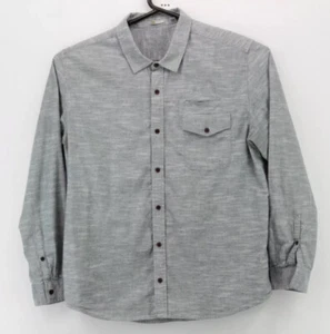 Horny Toad Mens Shirt Size XL Button Up Long Sleeve Collared  Gray Casual Adult - Picture 1 of 5