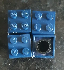 Lego Dust Caps, Dark Blue, Custom Made, *25% off sale* - Picture 1 of 1