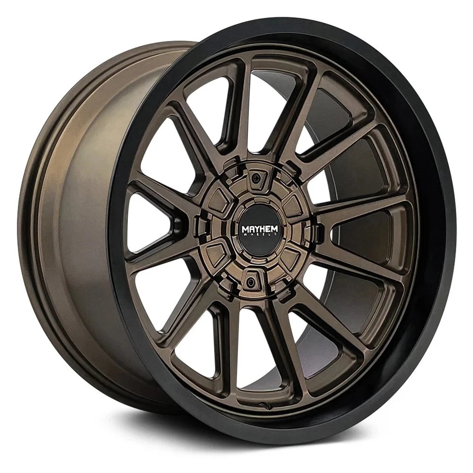 Mayhem 8116 INTREPID Wheel 18x9 (-12, 8x170, 125.2) Bronze Single Rim Foto 1 de 2