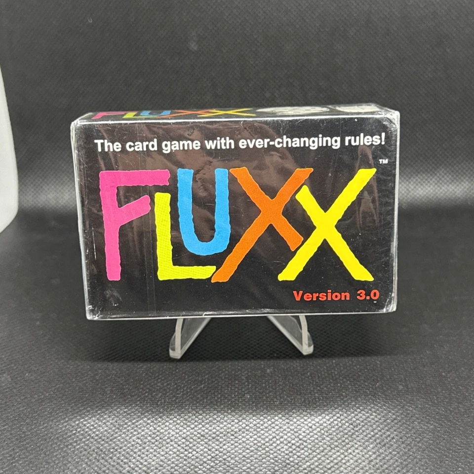 Fluxx 1.0 First Edition 1st Ed Card Game Looney Labs 1996 OOP Promo
