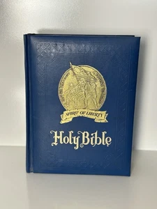 Heilige Bibel King James Version Freedom Edition Geist der Freiheit 1976 illustriert - Bild 1 von 8