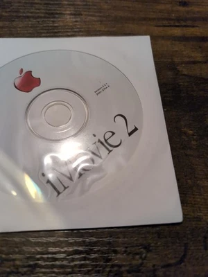 De colección Apple iMovie 2 Versión 2.0.1 Instalar CD-ROM Mac Software Z691-2774-A EE. UU. Foto 1 de 2